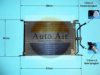 AUTO AIR GLOUCESTER 16-1124 Condenser, air conditioning